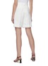 Back View - Click To Enlarge - VICTORIA, VICTORIA BECKHAM - Front Pleat Tailored Shorts