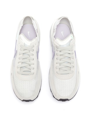 Detail View - Click To Enlarge - NIKE - 'Waffle One' Mesh Upper Sneakers