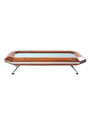 Main View - Click To Enlarge - HERVET MANUFACTURIER - Mirage mirror rosewood jewellery box coffee table