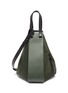 Main View - Click To Enlarge - LOEWE - 'Hammock' panelled suede bag