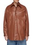 NANUSHKA - Martin' Regenerated Oversized Leather Shirt Jacket