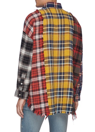 Back View - Click To Enlarge - R13 - Multi Plaid Shirt