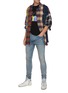 Figure View - Click To Enlarge - R13 - Multi Plaid Shirt