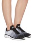 Figure View - Click To Enlarge - ATHLETIC PROPULSION LABS - 'Techloom Pro' Gradient Knit Upper Lace Up Sneakers
