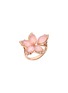 Main View - Click To Enlarge - STEPHEN WEBSTER - Love me, love me not' diamond pink opal 18k rose gold ring