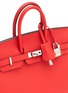 Detail View - Click To Enlarge - MAIA - Birkin Rouge de Coeur 25cm Epsom leather bag