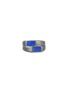 Main View - Click To Enlarge - JOHN HARDY - Classic Chain' Lapis Lazuli Black Rhodium Plated Sterling Silver Stacked Signet Ring