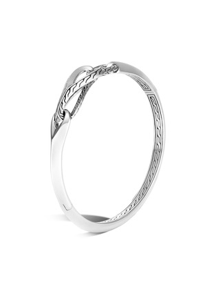Detail View - Click To Enlarge - JOHN HARDY - Classic Chain' Sterling Silver Chain Link Hinged Bangle
