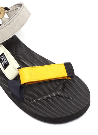 Detail View - Click To Enlarge - SUICOKE - x HAY 'Depa' Colourblock Strap Platform Sandals