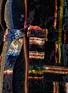  - TOGA VIRILIS - Striped Velvet Dressing Gown Coat
