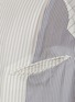  - TOGA VIRILIS - Deconstructed Striped Short Sleeved Shirt