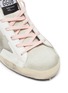 Detail View - Click To Enlarge - GOLDEN GOOSE - 'Sabot' Distressed Leather Slip-on Sneakers
