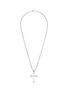 Main View - Click To Enlarge - JOHN HARDY - 'Classic Chain' Cross Pendant Sterling Silver Necklace