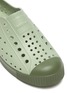 Detail View - Click To Enlarge - NATIVE  - 'Jefferson' perforated kid slip-on sneakers