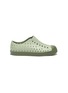 Main View - Click To Enlarge - NATIVE  - 'Jefferson' perforated kid slip-on sneakers
