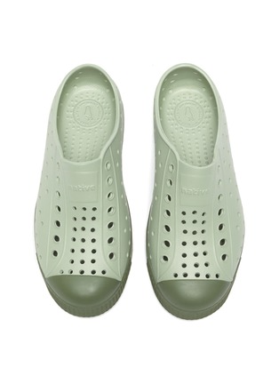 Figure View - Click To Enlarge - NATIVE  - 'Jefferson' perforated kid slip-on sneakers