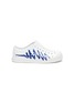 Main View - Click To Enlarge - NATIVE  - Jefferson Crayola' perforated zig-zag print toddler slip-on sneakers