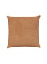 Main View - Click To Enlarge - FRETTE - Luxury Suede Cushion – Camel