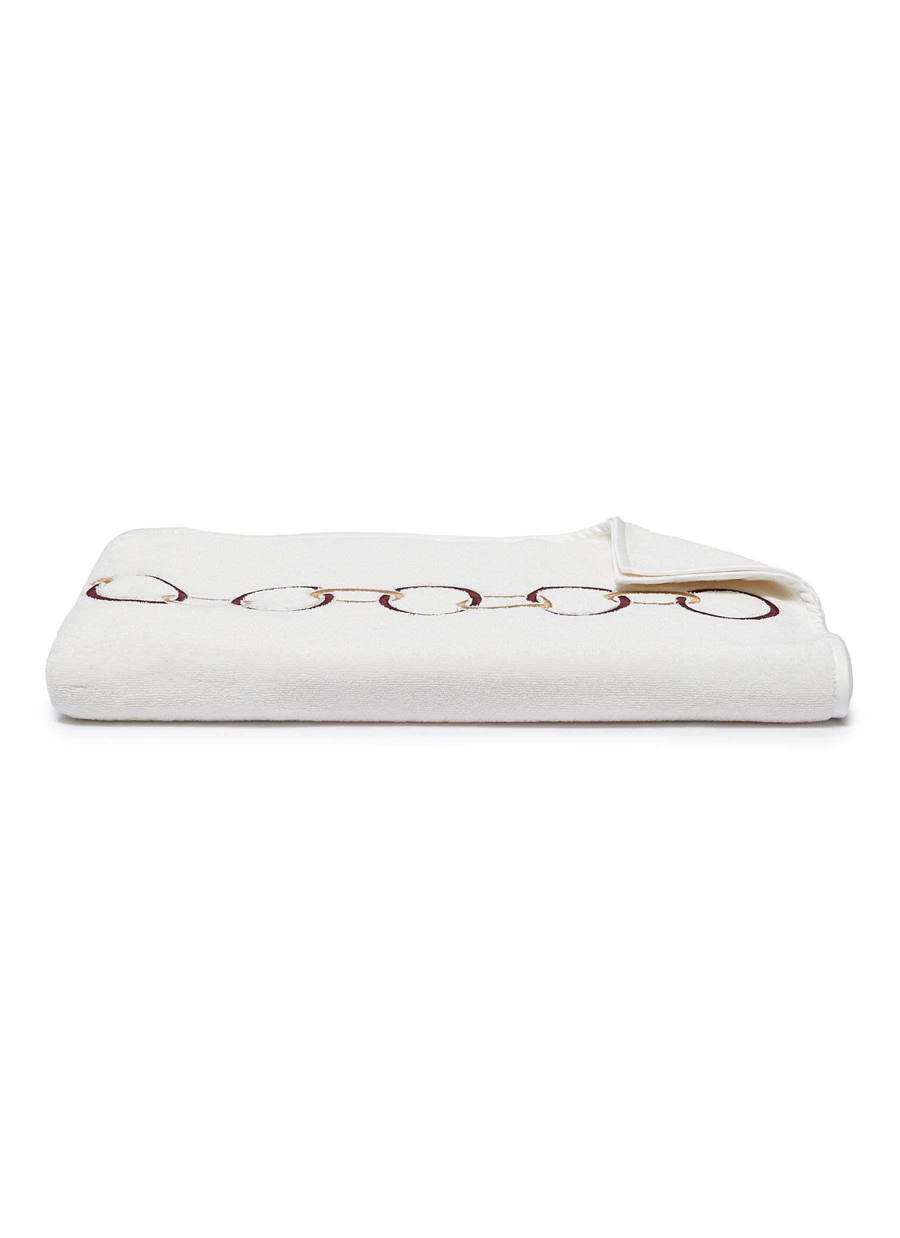 Links Embroidered Bath Towel, Frette, Frette