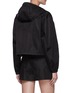 Back View - Click To Enlarge - PRADA - Cropped Windbreaker with Triangular Pouch