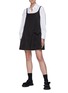 Figure View - Click To Enlarge - PRADA - Sleeveless Re-Nylon Mini Dress