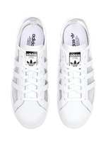 adidas superstar transparent stripes