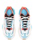 Detail View - Click To Enlarge - ADIDAS - 'Ozweego Pure' Translucent Mesh Panel Lace-up Sneakers