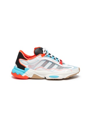 Main View - Click To Enlarge - ADIDAS - 'Ozweego Pure' Translucent Mesh Panel Lace-up Sneakers