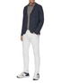 Figure View - Click To Enlarge - ISAIA - Macro picquet knit blazer