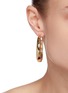 Figure View - Click To Enlarge - KENNETH JAY LANE - Polished gold hoop earrings
