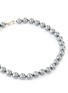 Detail View - Click To Enlarge - KENNETH JAY LANE - Grey shell pearl clasp necklace