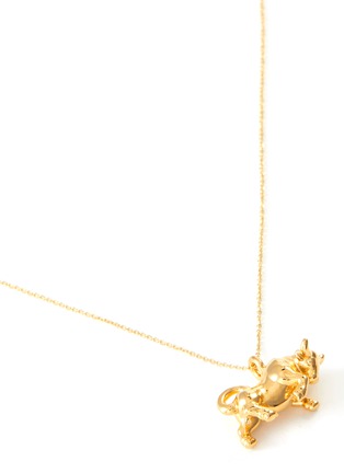 Detail View - Click To Enlarge - ROBERTO COIN - Lucky Ox' 18k gold necklace