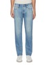 Main View - Click To Enlarge - FRAME - 'Selvedge' light wash straight cut jeans