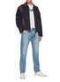 Figure View - Click To Enlarge - FRAME - 'Selvedge' light wash straight cut jeans