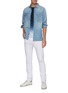 Figure View - Click To Enlarge - FRAME - 'L'Homme' Distress Detail Unwash Skinny Jeans