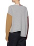 Back View - Click To Enlarge - LOEWE - Colourblock panel asymmetric hem sweater