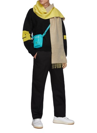Figure View - Click To Enlarge - ACNE STUDIOS - Face Intarsia Sweater