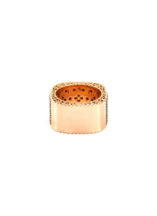 Detail View - Click To Enlarge - ROBERTO COIN - Venetian Princess' diamond 18k rose gold ring
