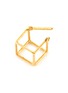 Detail View - Click To Enlarge - SHIHARA - 3D' 18k gold square single earring