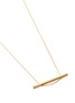 Detail View - Click To Enlarge - SHIHARA - 18k gold bar pendant necklace