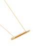 Detail View - Click To Enlarge - SHIHARA - Diamond 18k gold bar pendant necklace