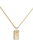 Detail View - Click To Enlarge - AS29 - Tag' diamond 18k gold mini pendant necklace