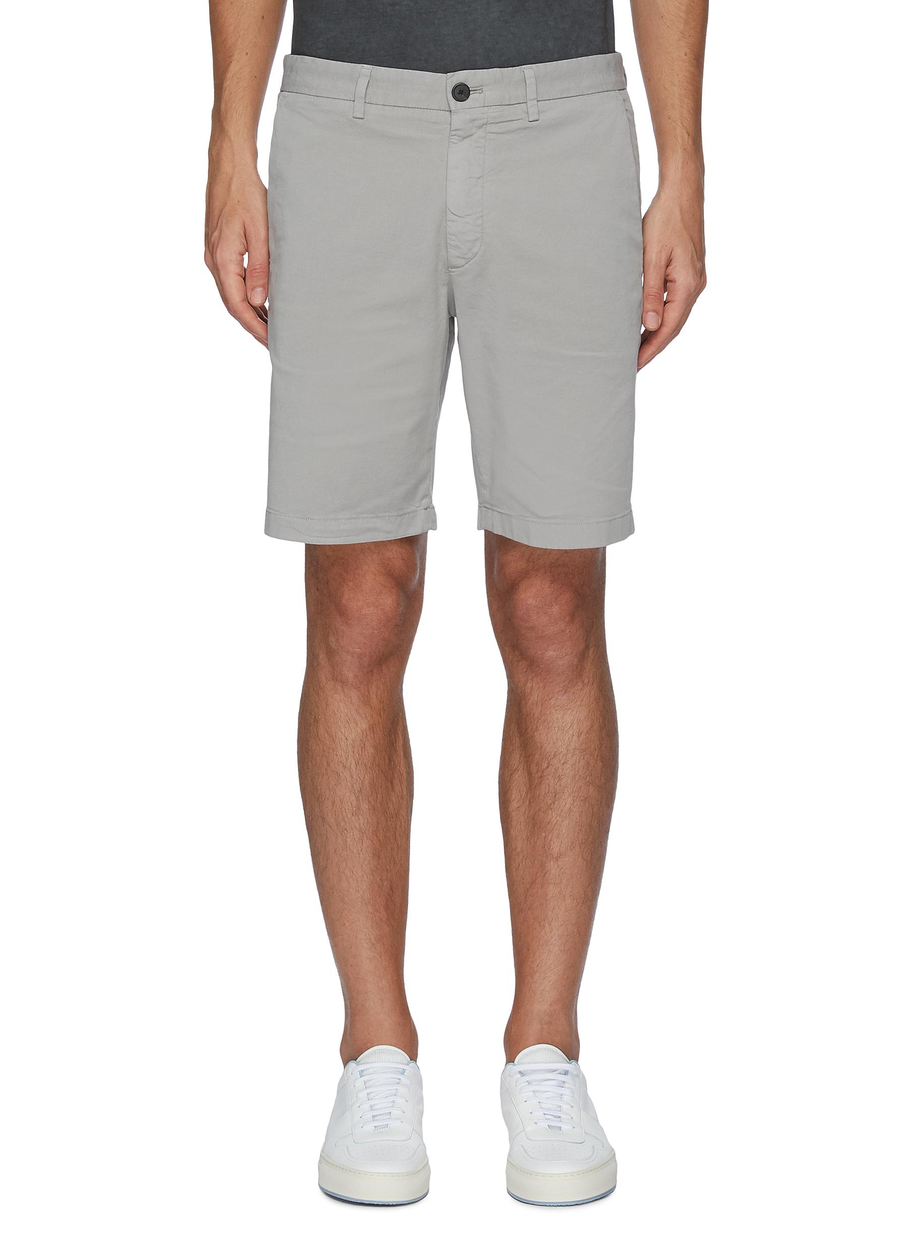 Theory 'zaine Patton' Cotton Blend Slim Fit Shorts