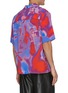 Back View - Click To Enlarge - MC Q - Fantasma ink dye print silk shirt