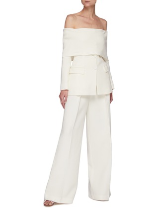 Figure View - Click To Enlarge - ALTUZARRA - Extra Length Wide Bendix Pants