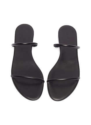 Detail View - Click To Enlarge - AEYDE - 'Alek' Double Strap Leather Sandals
