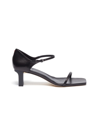 Main View - Click To Enlarge - AEYDE - 'Paulina' Double Strap Leather Sandals