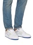 Figure View - Click To Enlarge - ADIDAS - 'Forum Low TT' Mesh Overlay Low-top Sneakers