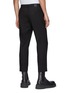 Back View - Click To Enlarge - SOLID HOMME - Elastic Waist Cuff Slit Pants