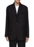 Main View - Click To Enlarge - SOLID HOMME - Oversize Three Button Blazer